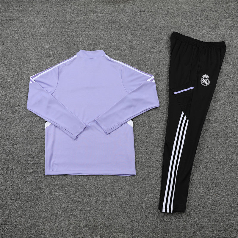 real madrid modern finesse premium Football Tracksuit