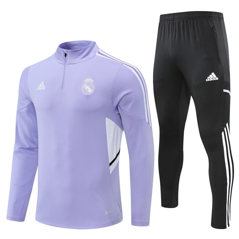 real madrid modern finesse premium Football Tracksuit