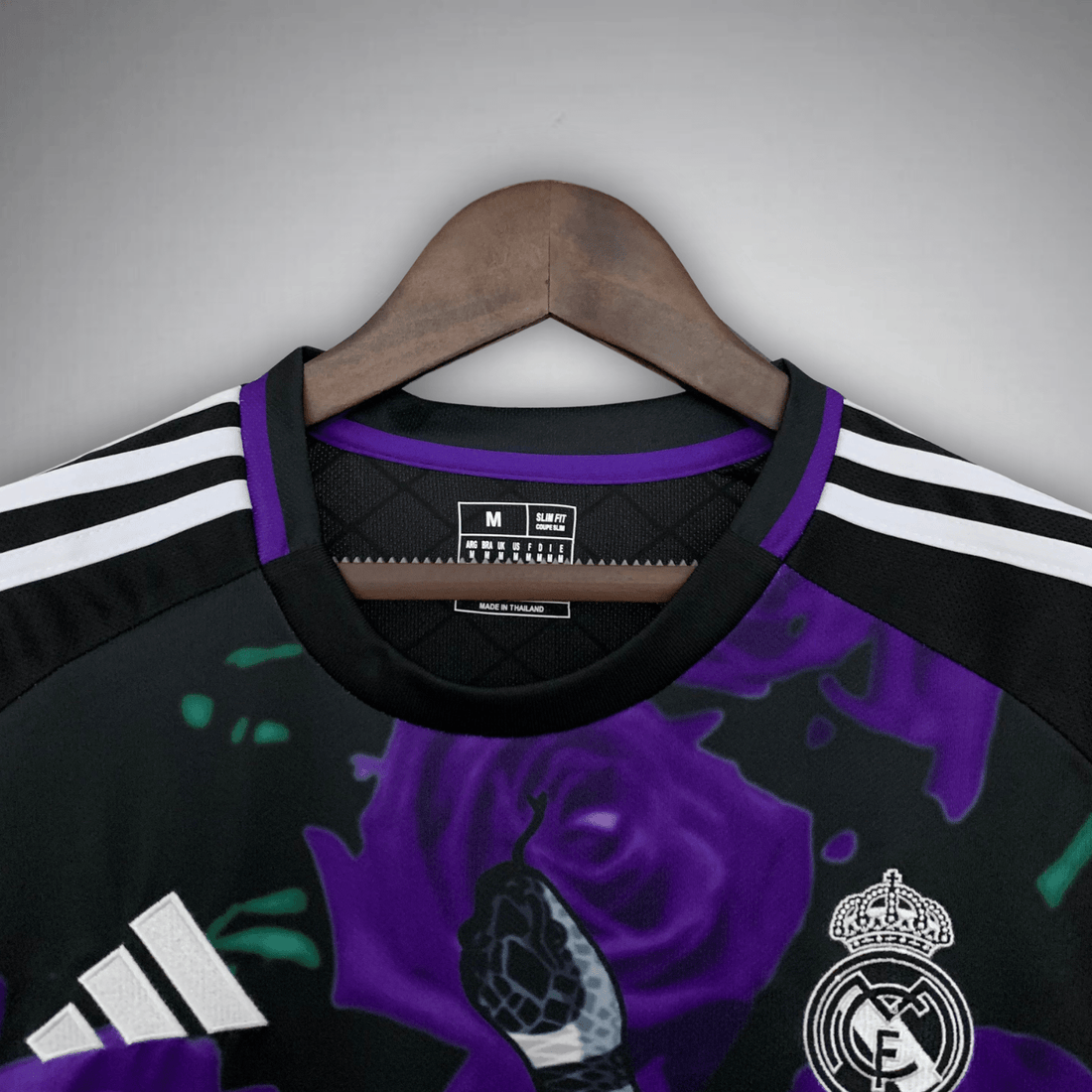 Real Madrid Shirt Purple Kingsnake 
