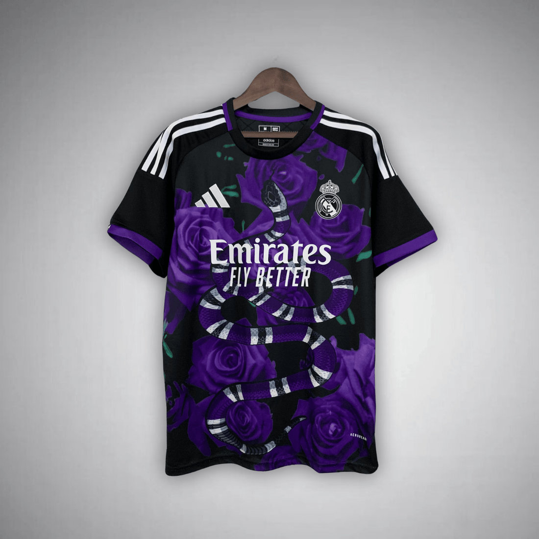 Real Madrid Shirt Purple Kingsnake 