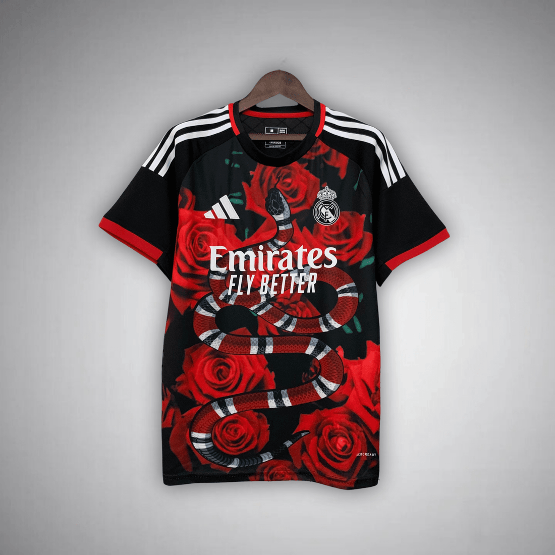 Real Madrid Shirt Red Kingsnake 