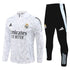 real madrid white armor premium Football Tracksuit