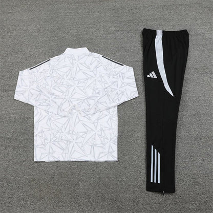 real madrid white armor premium Football Tracksuit