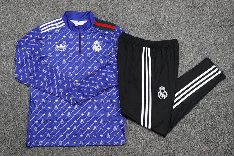 real madrid x gucci premium Football Tracksuit