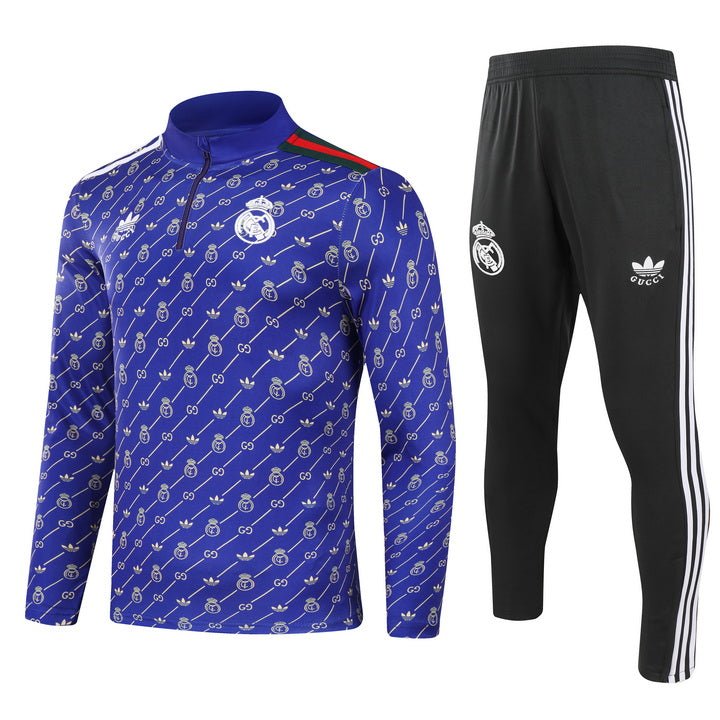 real madrid x gucci premium Football Tracksuit