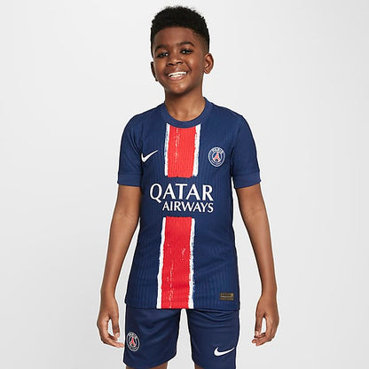 psg home kids soccer jersey 2024 25