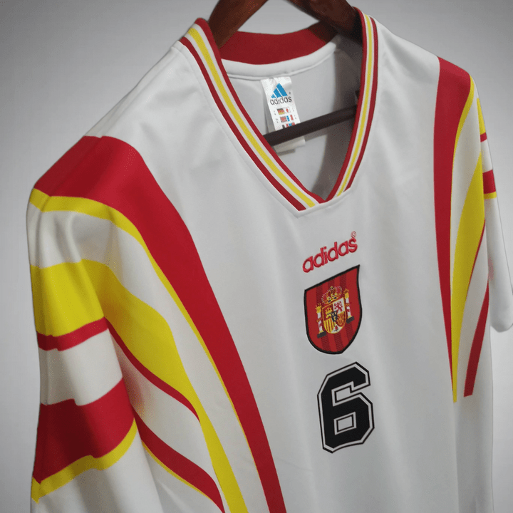 spain 1996 away kit