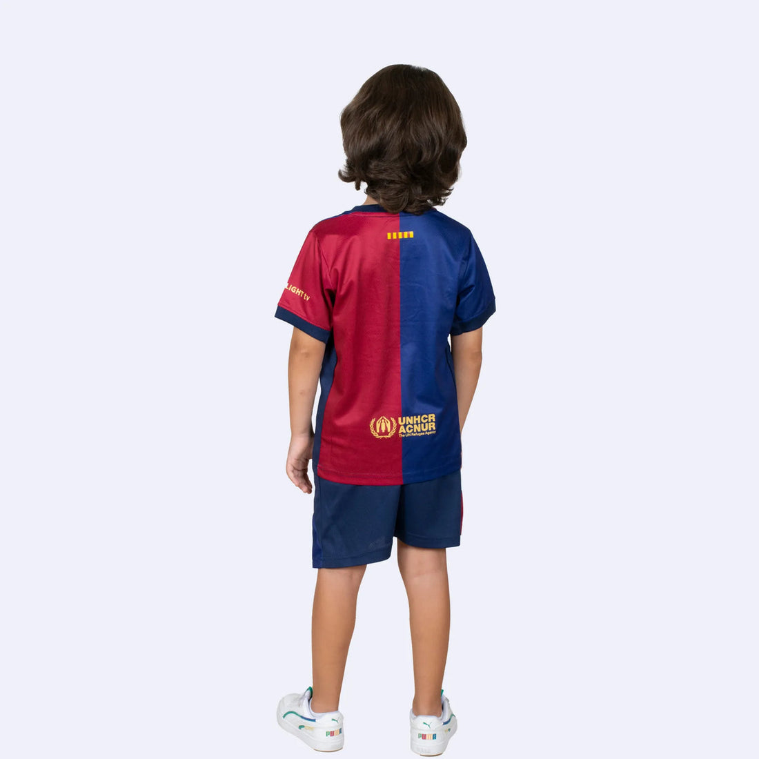 Equipación de fútbol infantil FC Barcelona 24/25